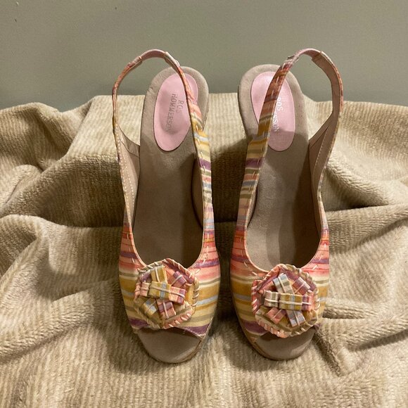 Ros Hommerson Espadrille Heel Sandals - Picture 1 of 5